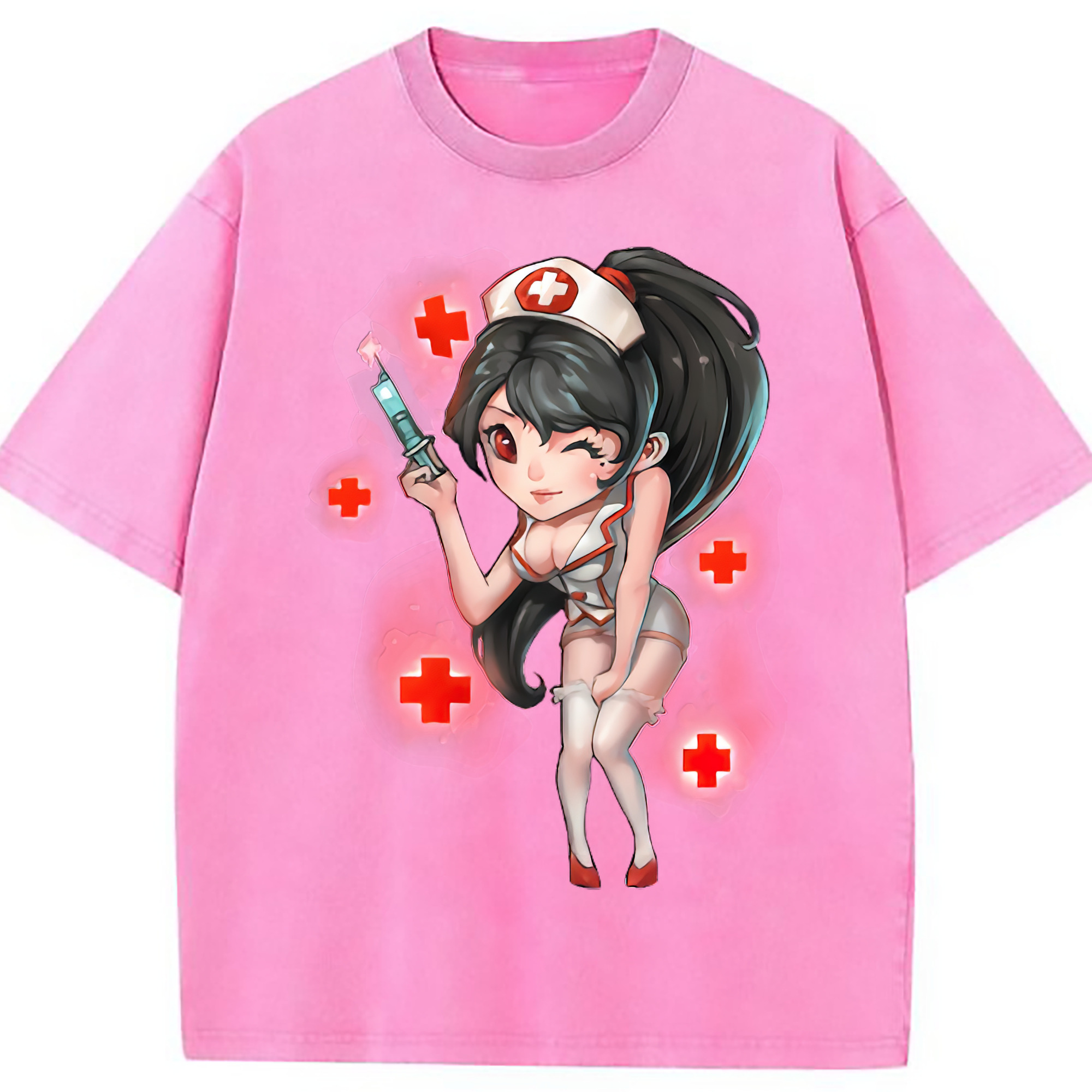 （画像用） リーグ・オブ・レジェンド League of Legends LOL 綿100% ヴィンテージ風 半袖Tシャツ（フロントプリント）
